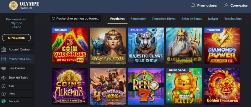 Olympe casino app - Découvrez les Joies et les Avantages de L'Olympe Casino en Ligne Français
